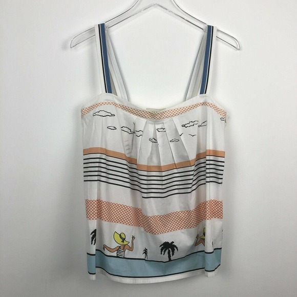 Paul & Joe Paris Boxy Tank Top US 8 FR 2 - Picture 1 of 6